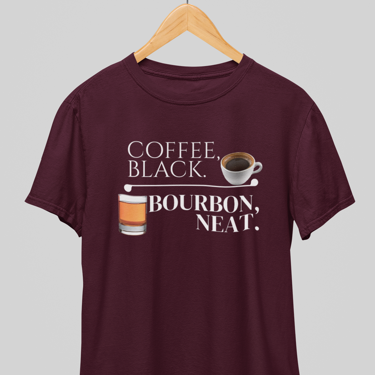 Bourbon Neat : Choices Tee