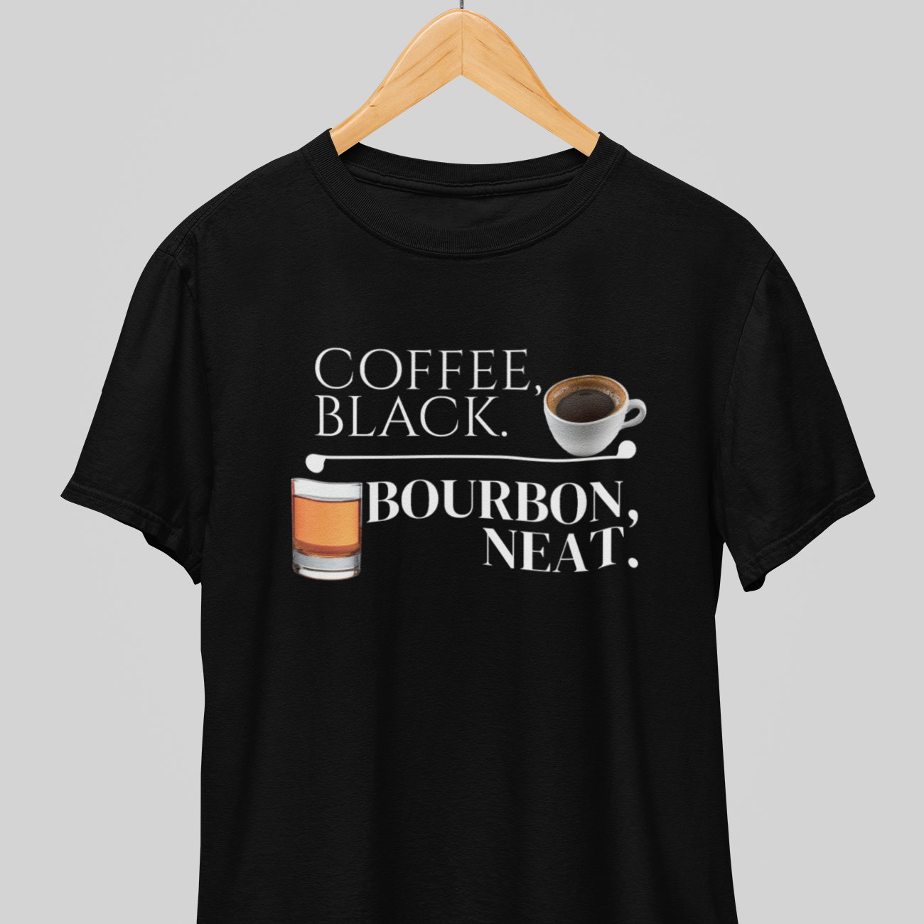 Bourbon Neat : Choices Tee