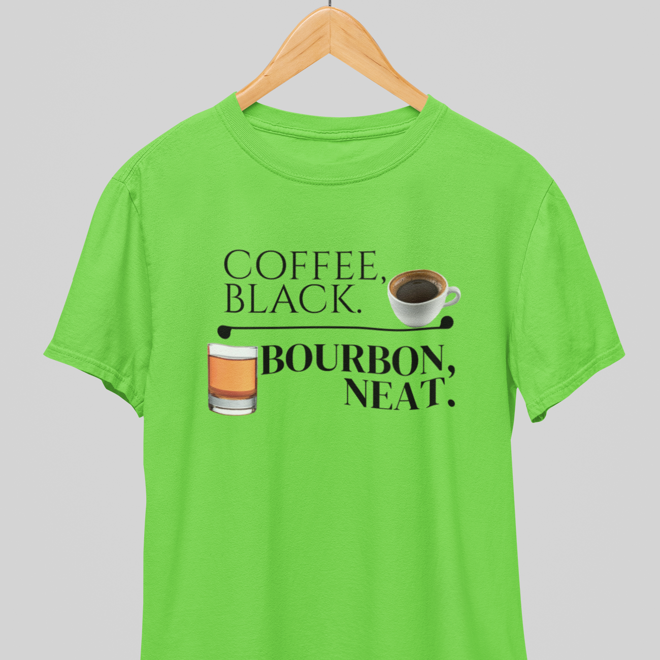 Bourbon Neat : Choices Tee