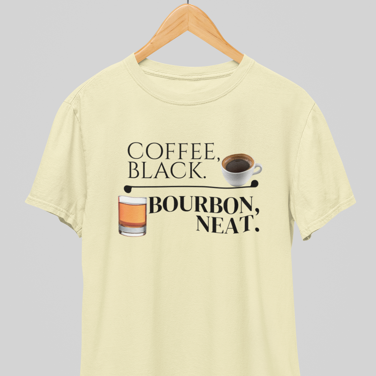 Bourbon Neat : Choices Tee