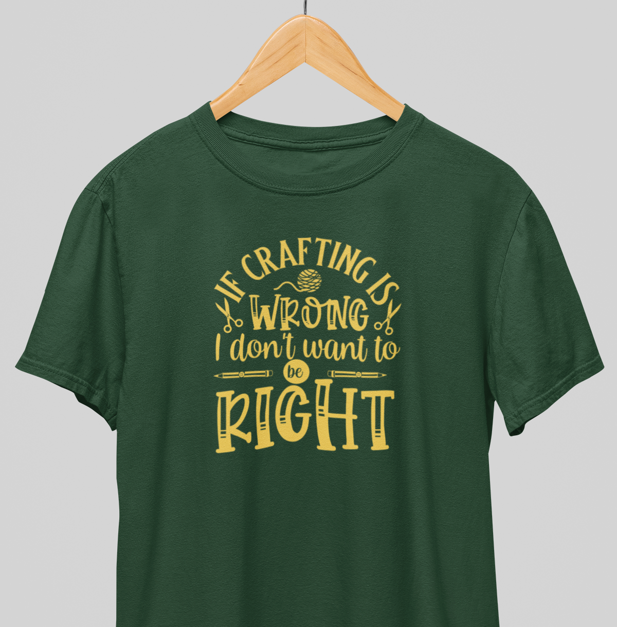 Don’t want to be right : Creative tee