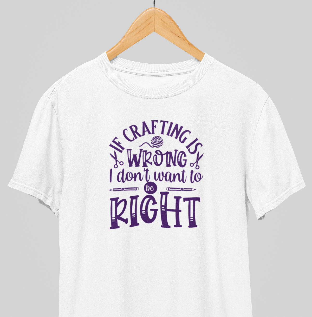 Don’t want to be right : Creative tee