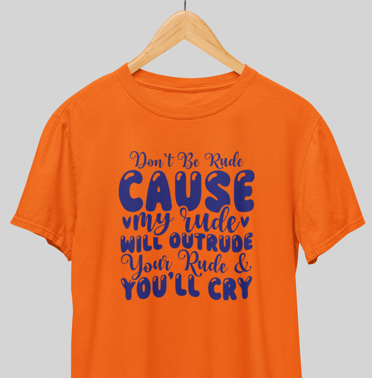 Don't be rude : Whacky Tee