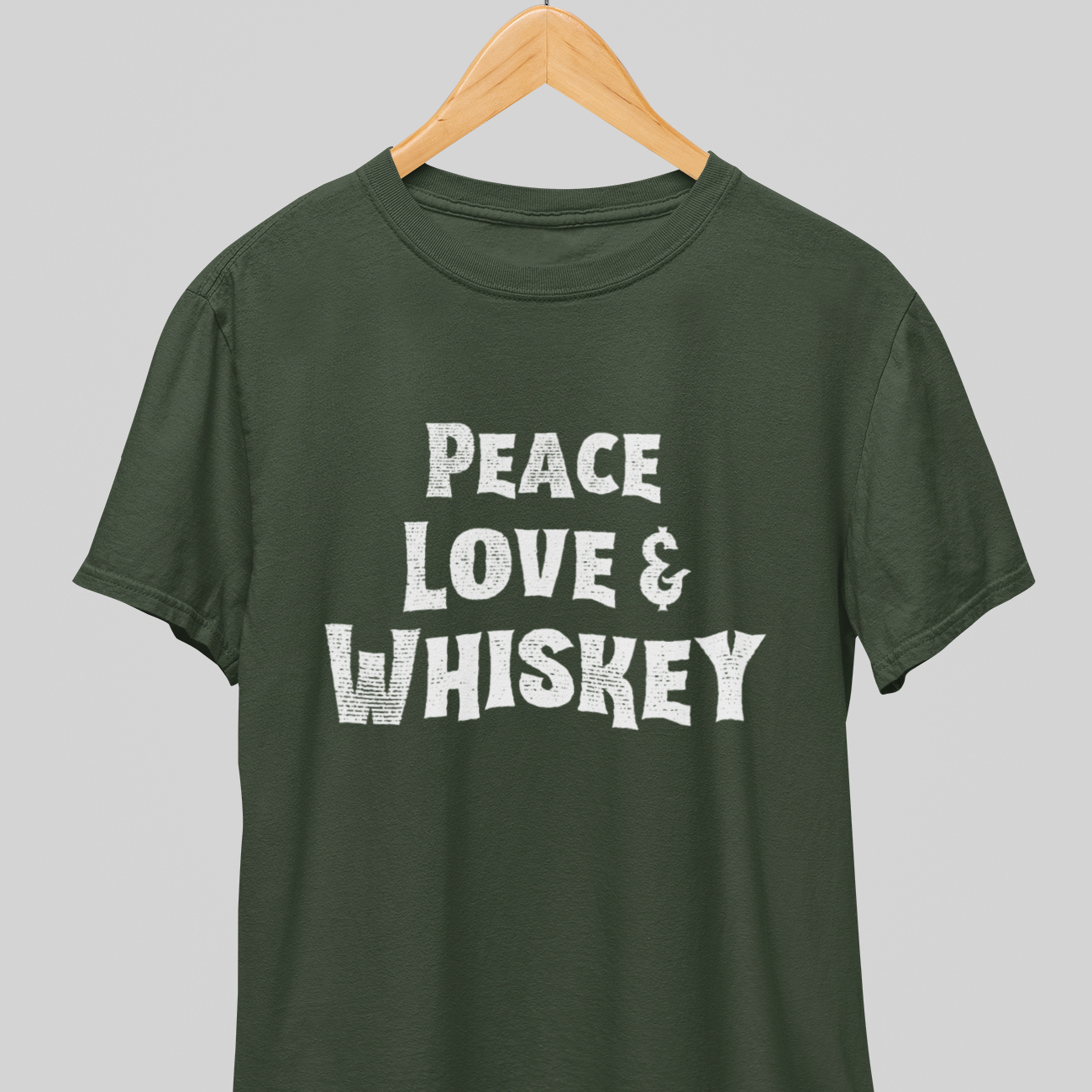 Peace Love: And Whiskey Tee