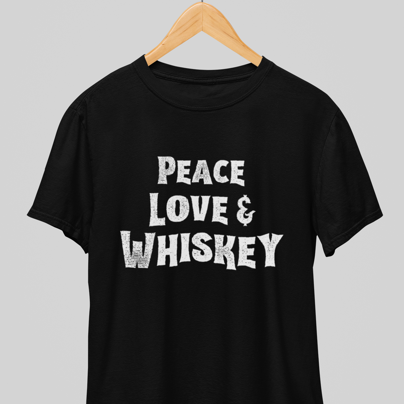 Peace Love: And Whiskey Tee
