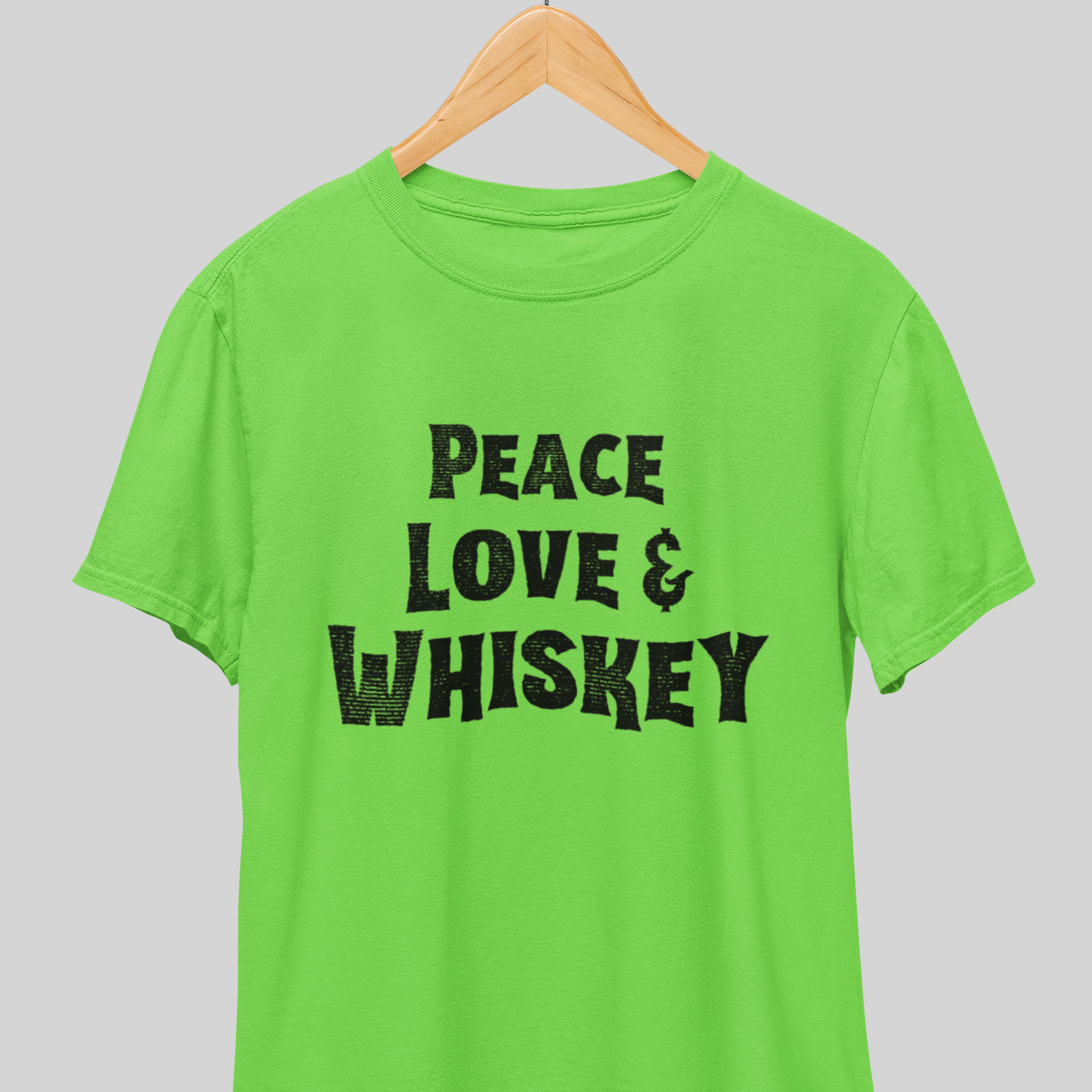 Peace Love: And Whiskey Tee