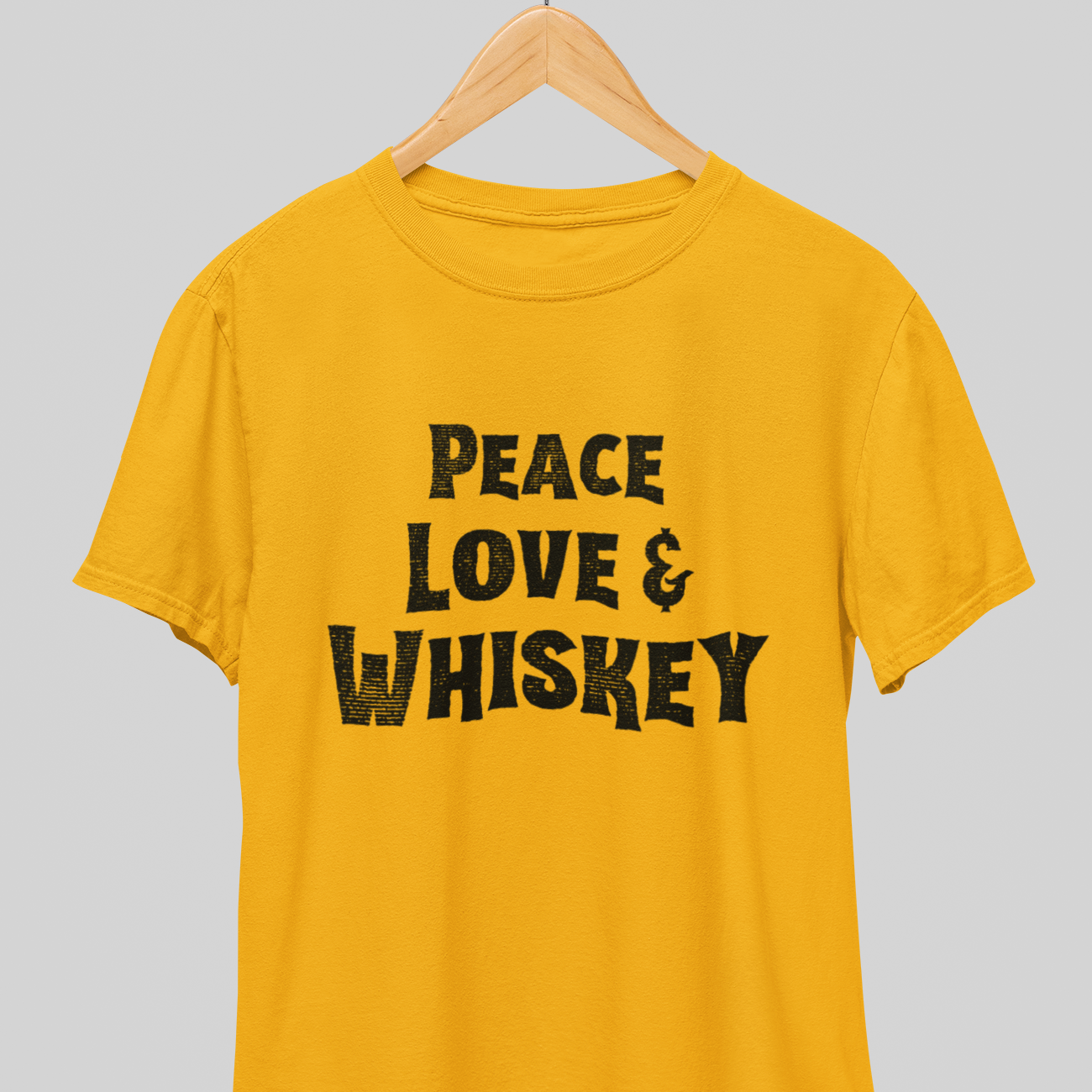 Peace Love: And Whiskey Tee