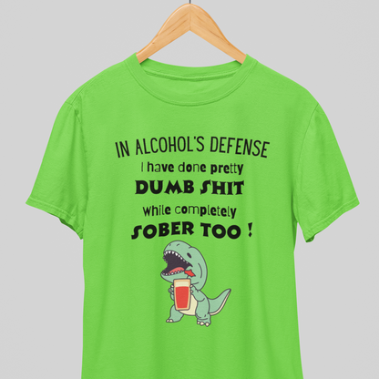 Alcohol's Defense : Non Judgemental Tee