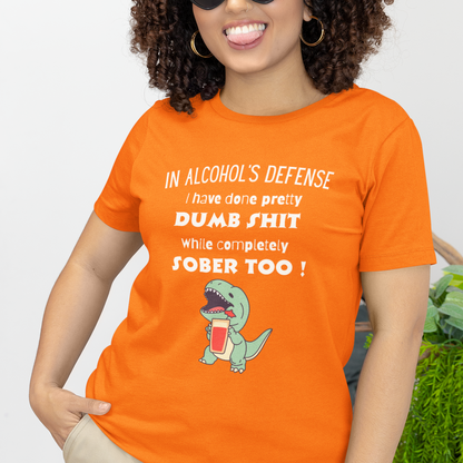 Alcohol's Defense : Non Judgemental Tee