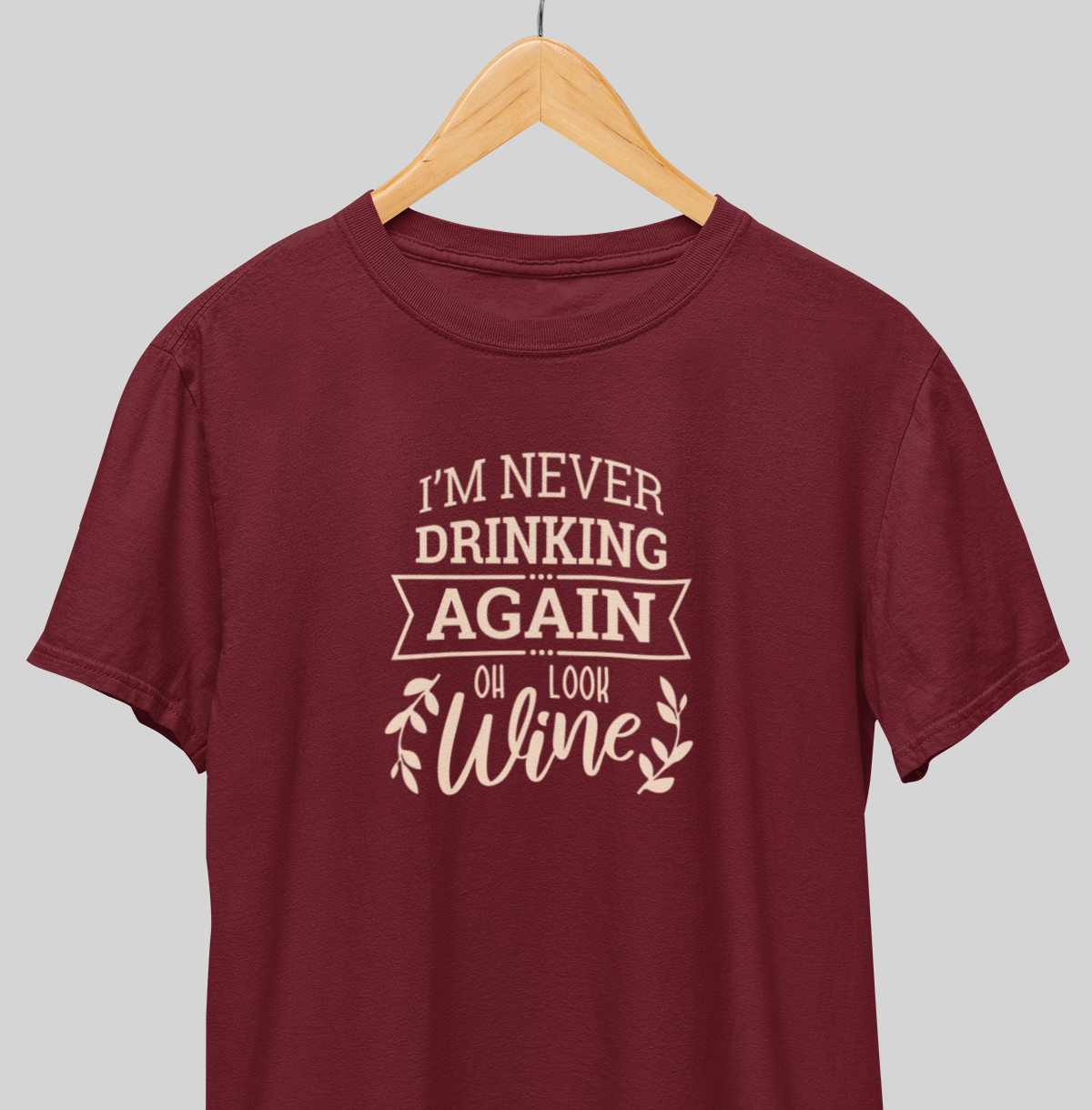 Never drinking again : Spirit-ed Tee