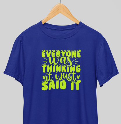 I just said it : Silly Tee