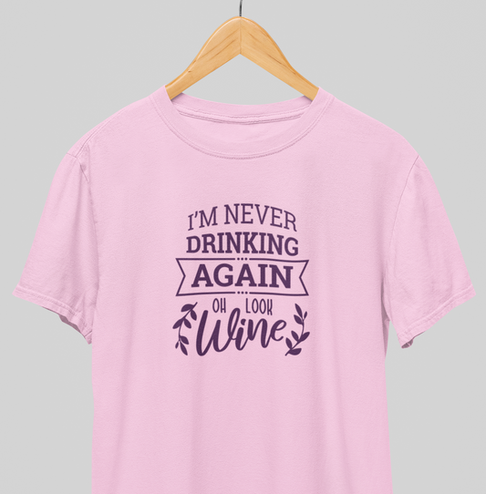 Never drinking again : Spirit-ed Tee