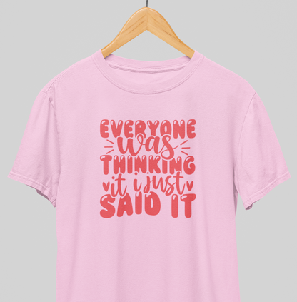 I just said it : Silly Tee