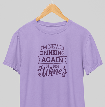 Never drinking again : Spirit-ed Tee