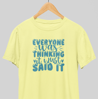 I just said it : Silly Tee