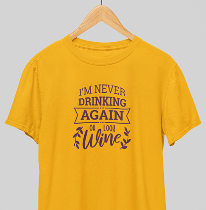 Never drinking again : Spirit-ed Tee