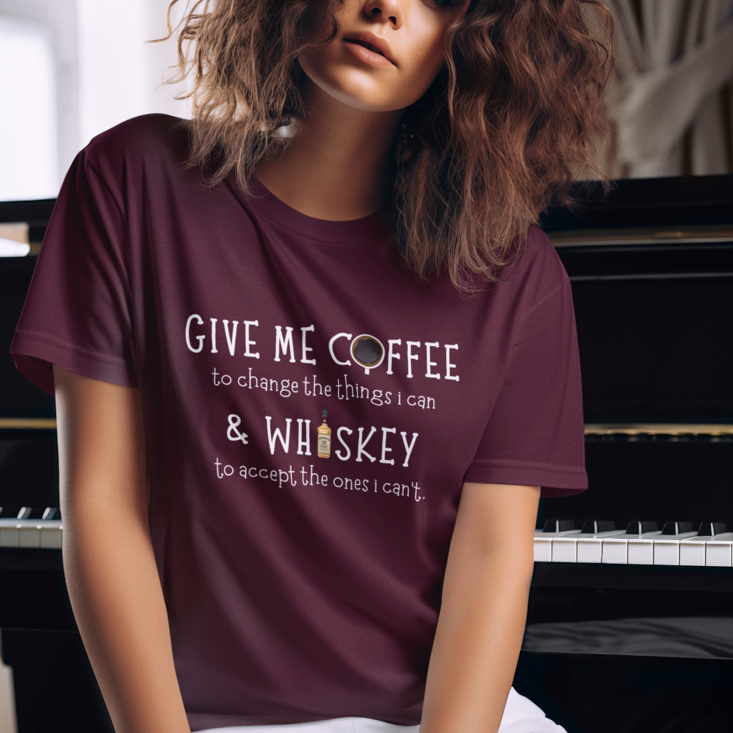 Whiskey to Accept : Drunk Wisdom Tee