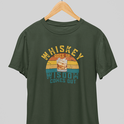 Wisdom Comes Out : Drunk Tee