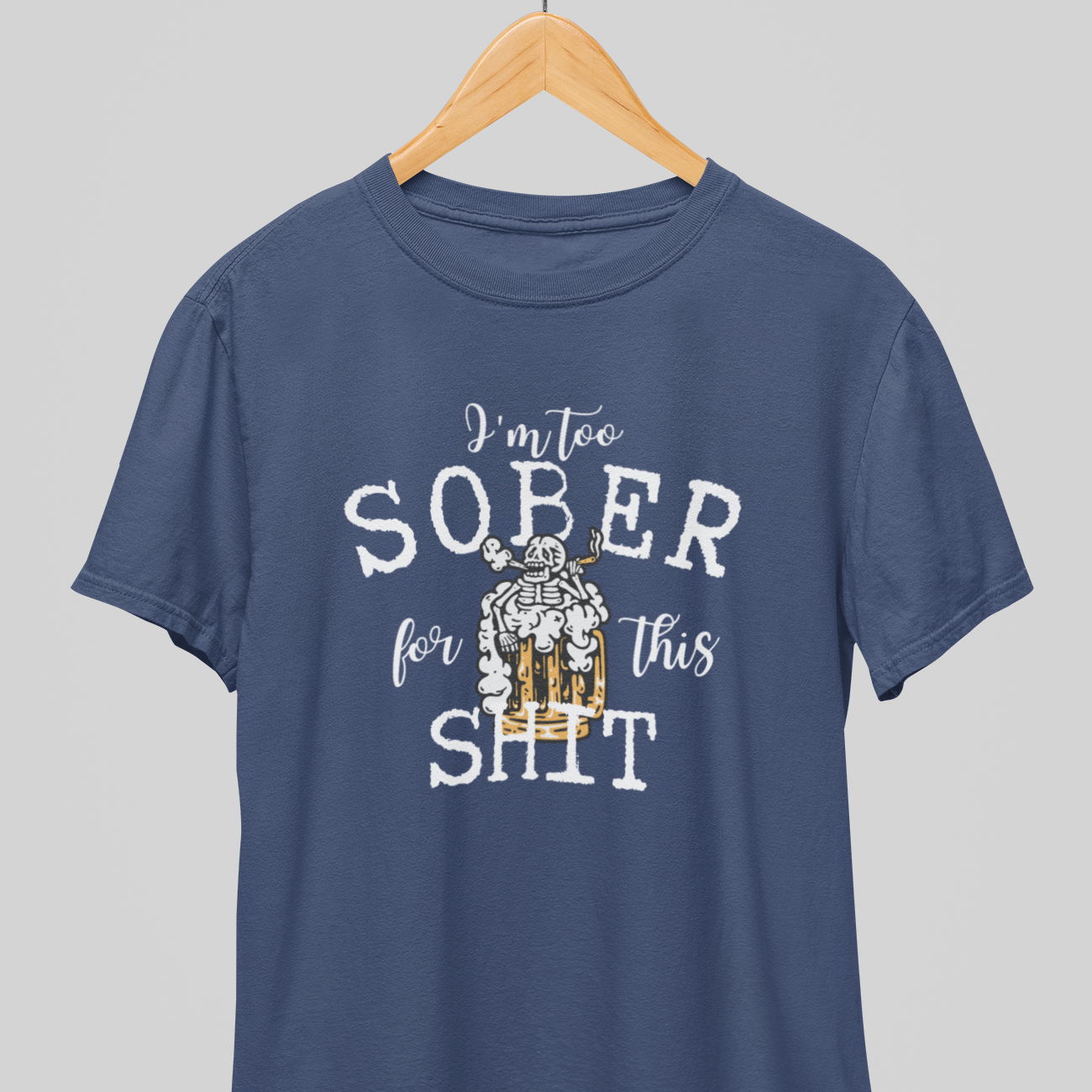 Too Sober : Thoughtful Tee