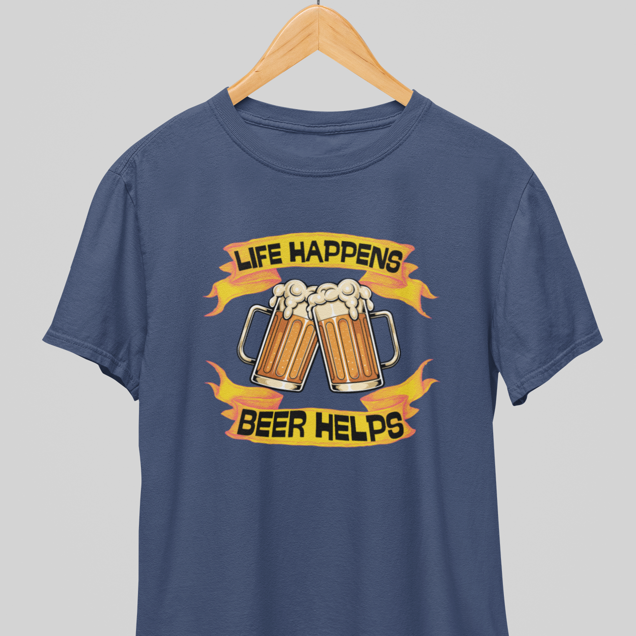 Life Happens : Beer Wisdom Tee