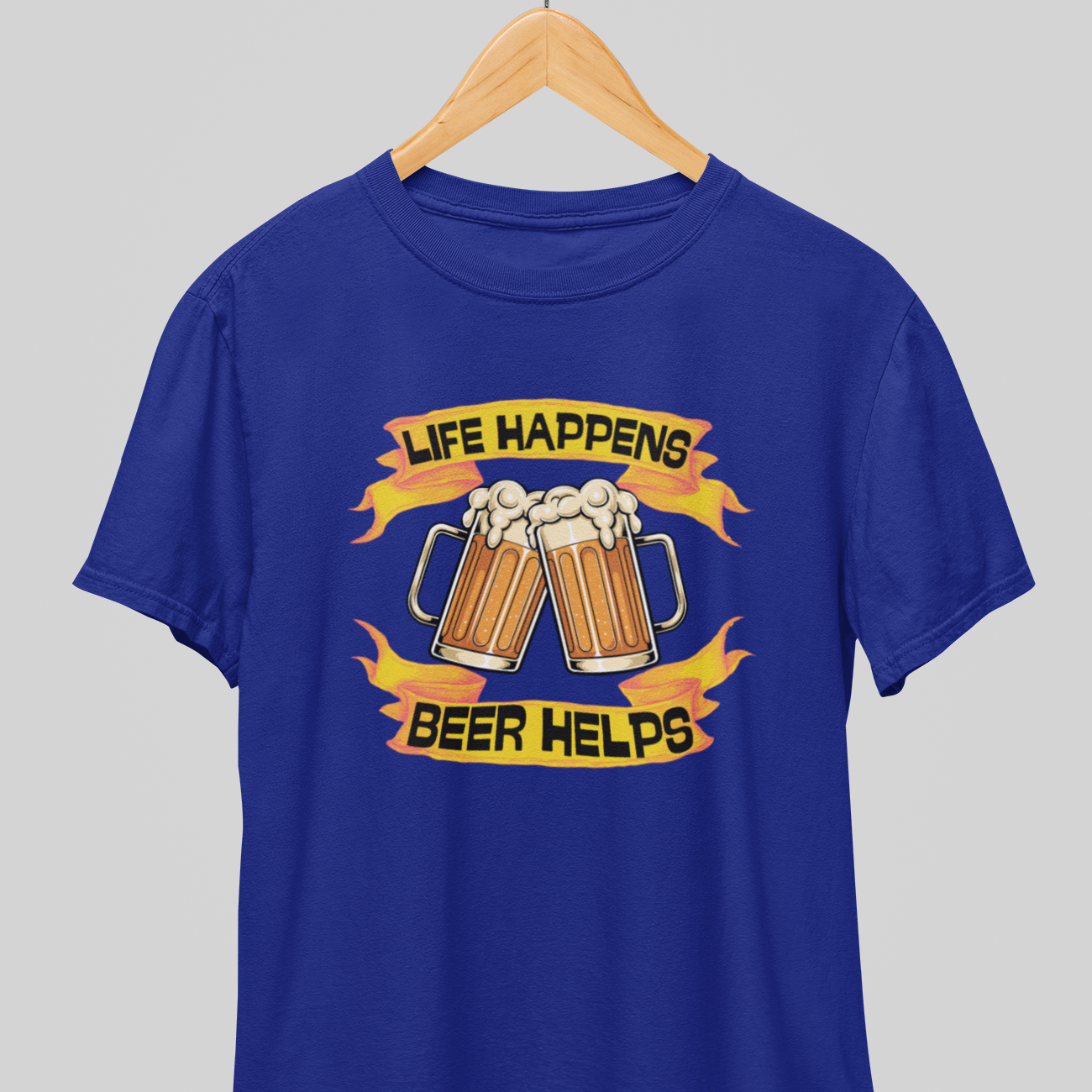 Life Happens : Beer Wisdom Tee