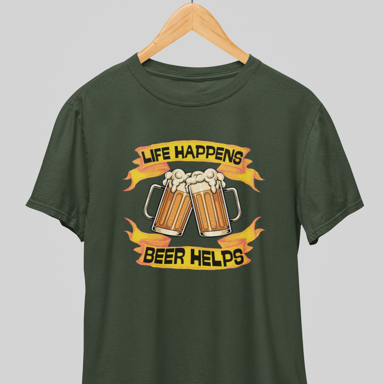 Life Happens : Beer Wisdom Tee