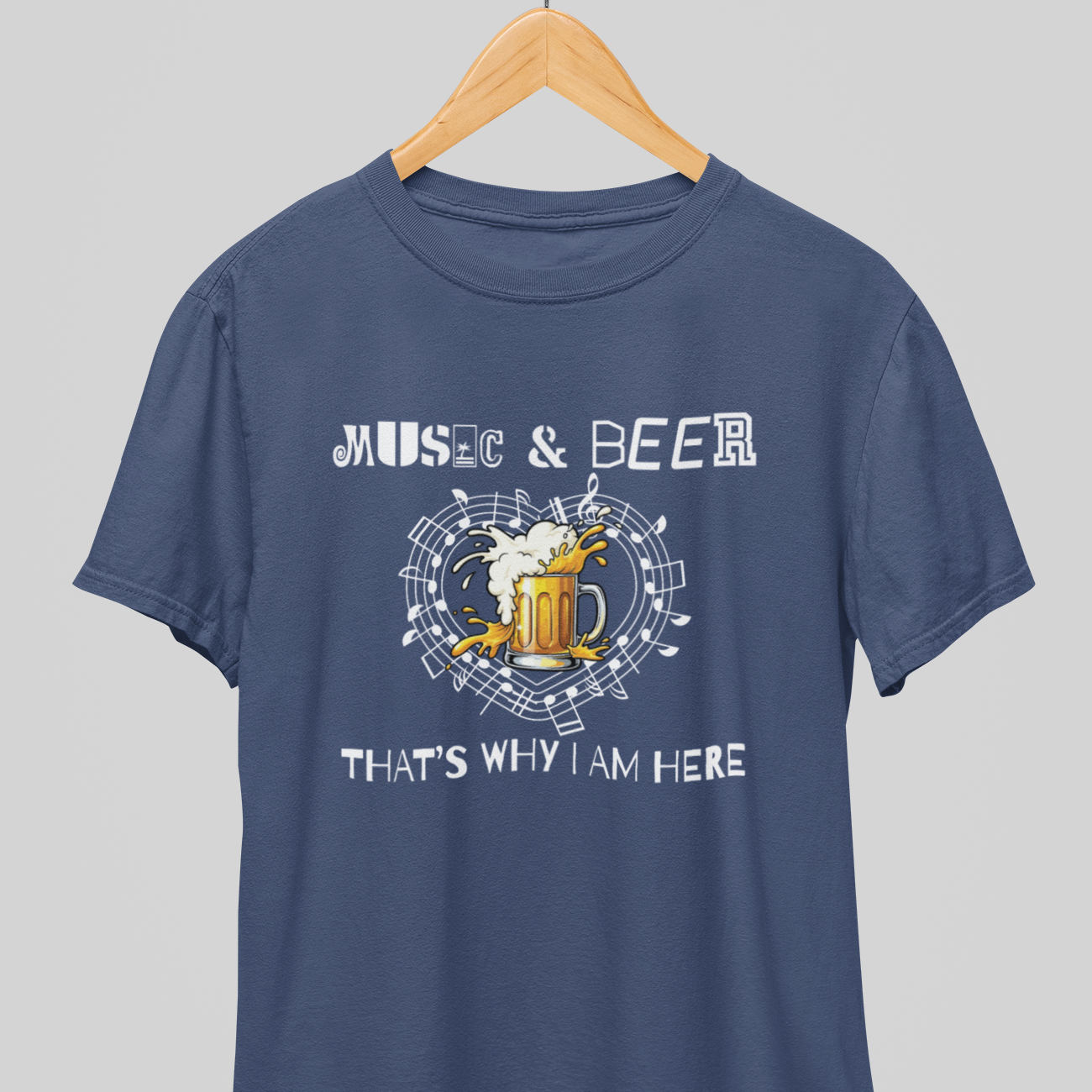 Music & Beer : Classic Combo Tee