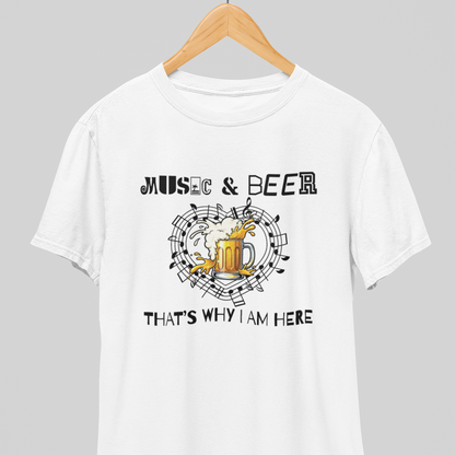Music & Beer : Classic Combo Tee