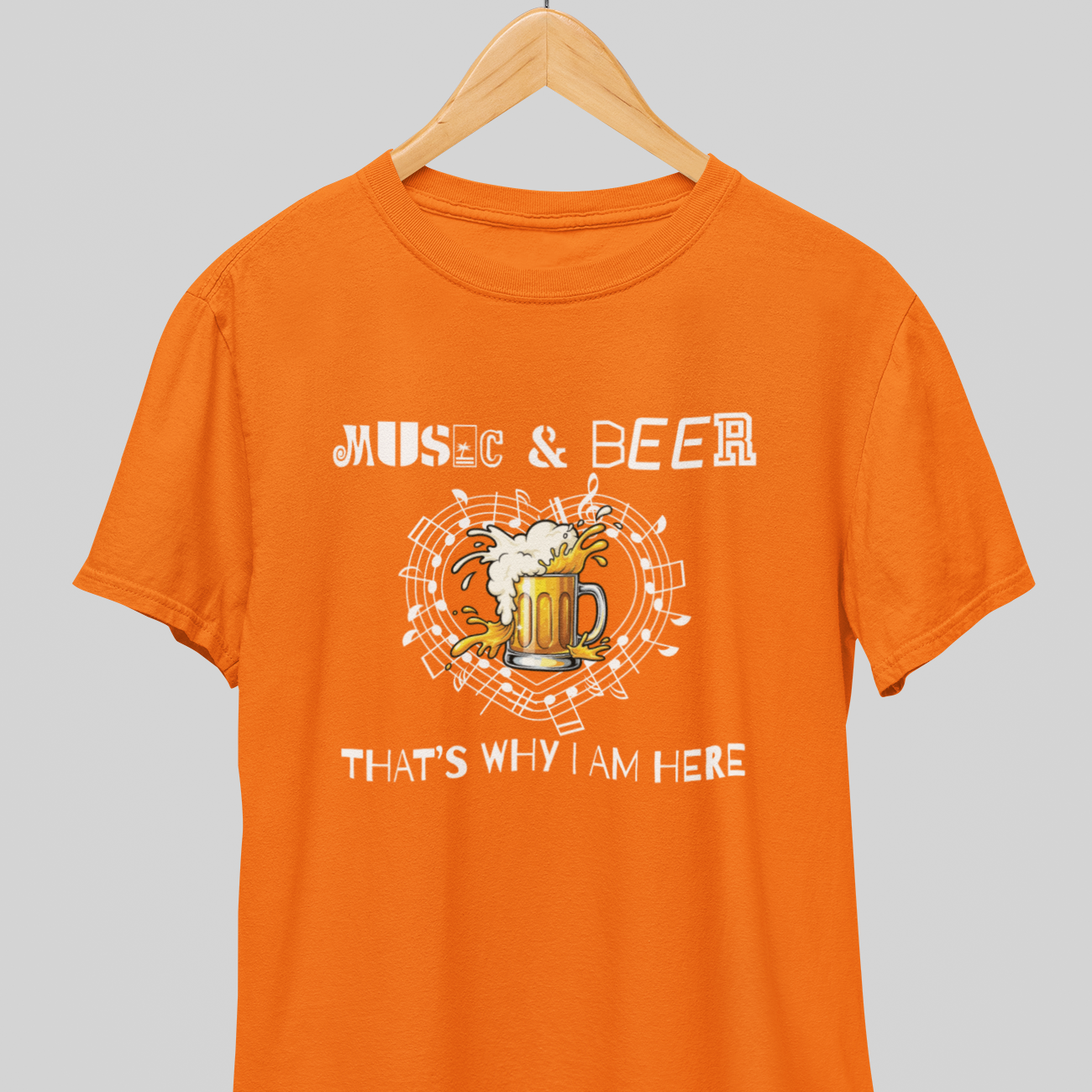 Music & Beer : Classic Combo Tee