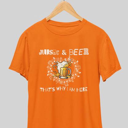 Music & Beer : Classic Combo Tee