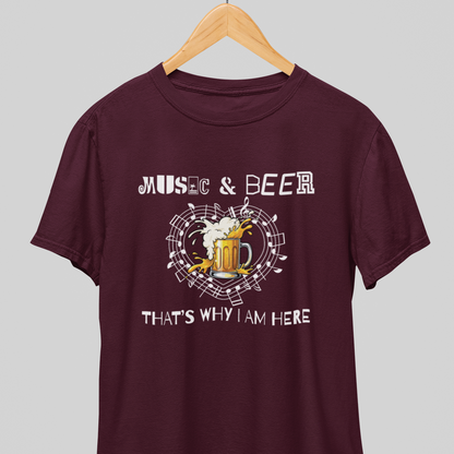 Music & Beer : Classic Combo Tee