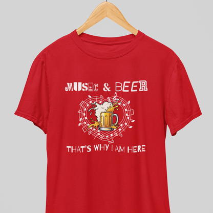 Music & Beer : Classic Combo Tee