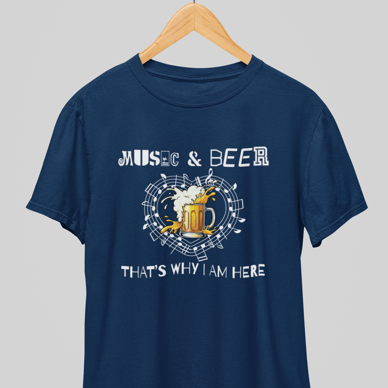 Music & Beer : Classic Combo Tee