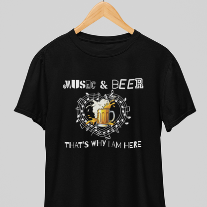 Music & Beer : Classic Combo Tee
