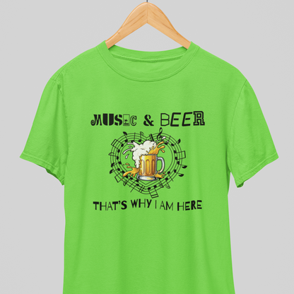 Music & Beer : Classic Combo Tee
