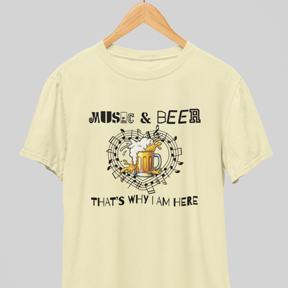 Music & Beer : Classic Combo Tee