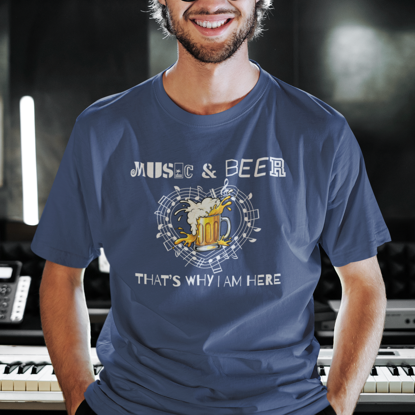 Music & Beer : Classic Combo Tee