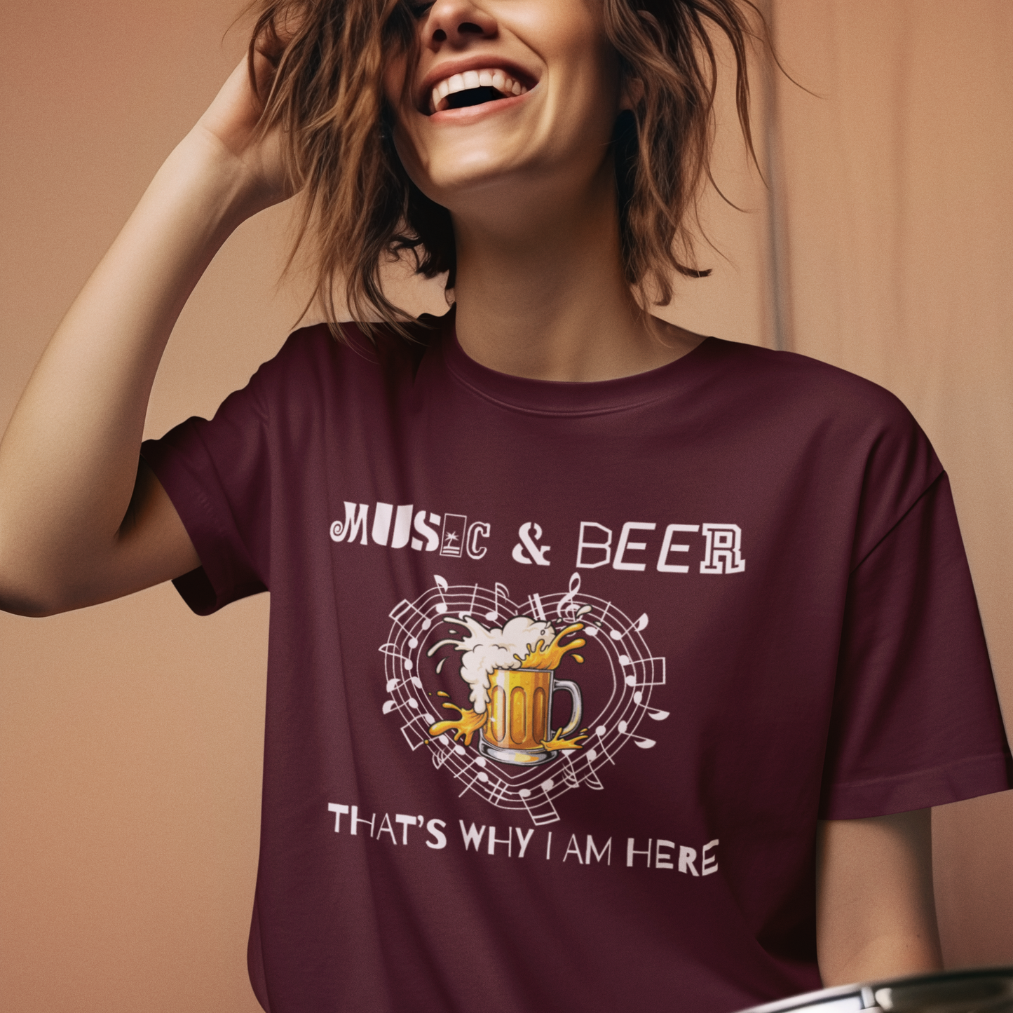 Music & Beer : Classic Combo Tee