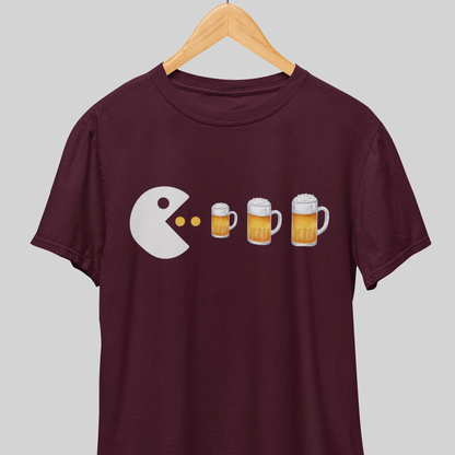 Pac-man : Drunk Games Tee
