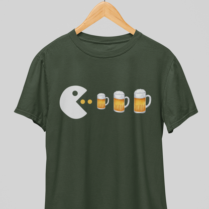 Pac-man : Drunk Games Tee
