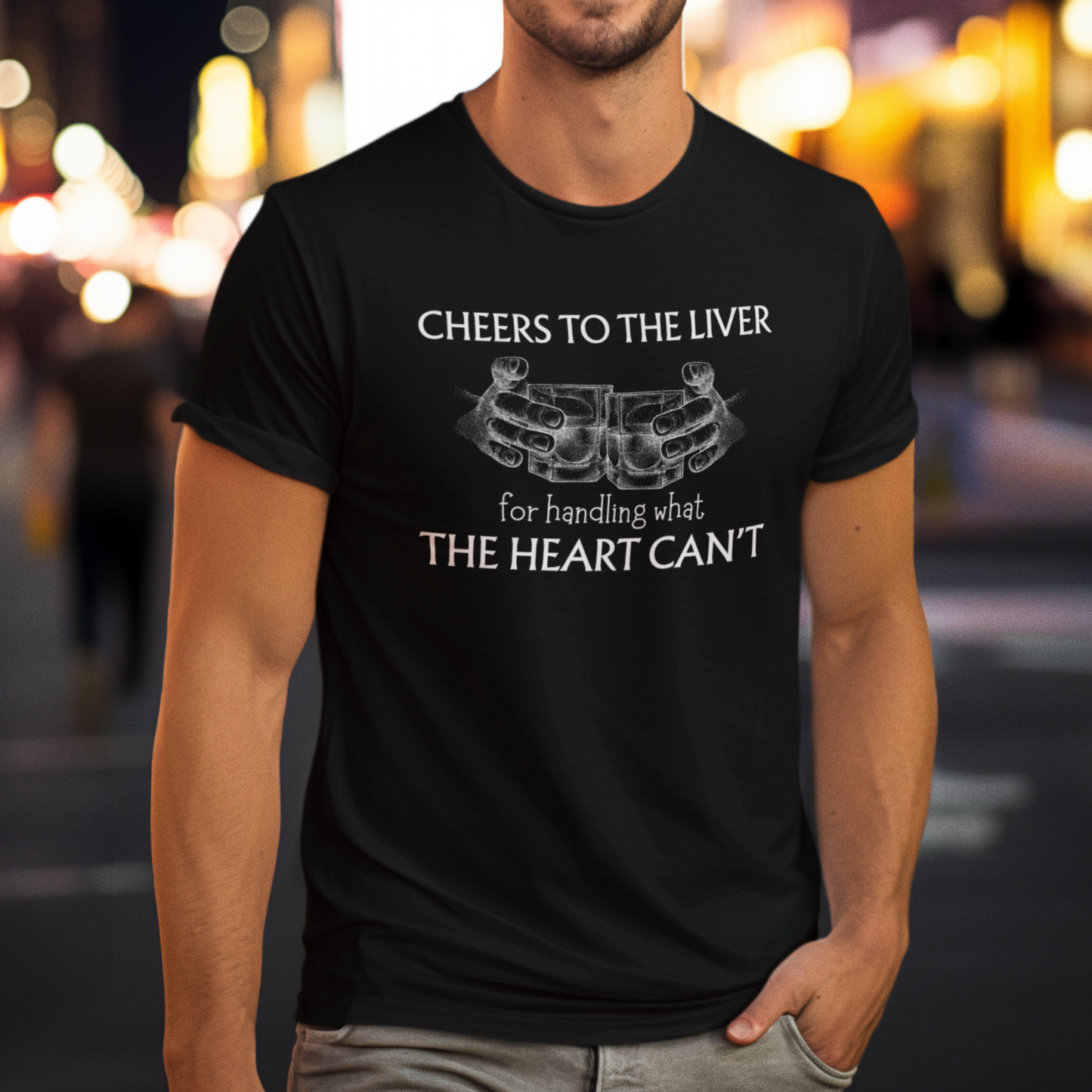 Cheers to Liver : Happy Liver Tee