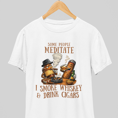 Some Meditate : Alcohol Therapy Tee