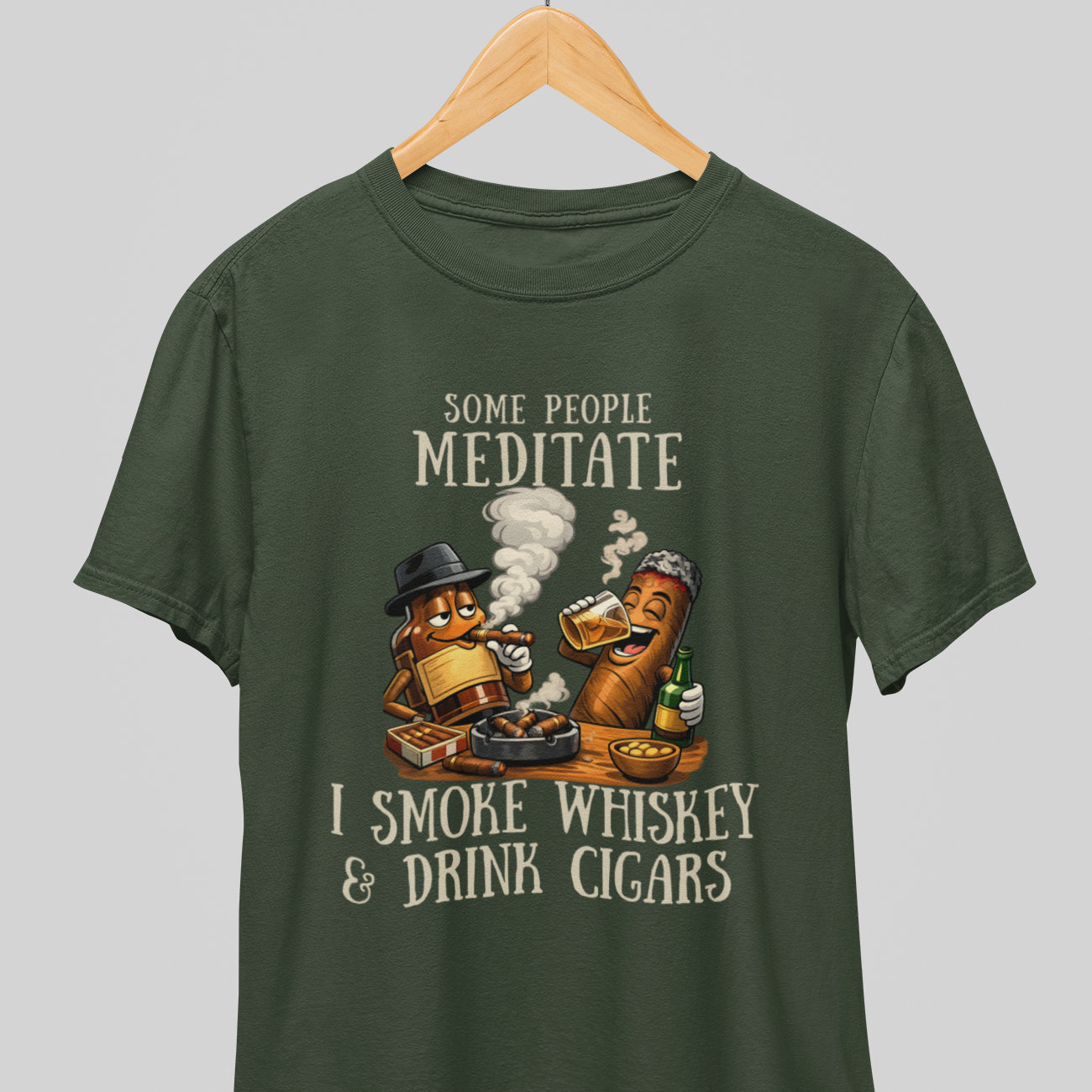 Some Meditate : Alcohol Therapy Tee