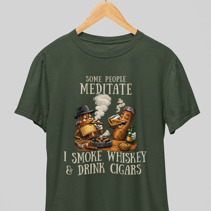 Some Meditate : Alcohol Therapy Tee