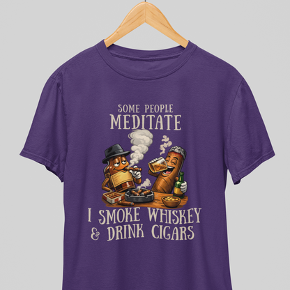 Some Meditate : Alcohol Therapy Tee