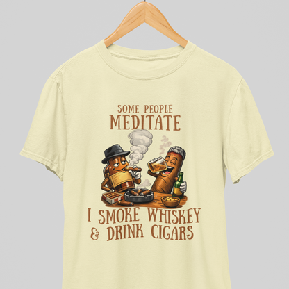Some Meditate : Alcohol Therapy Tee