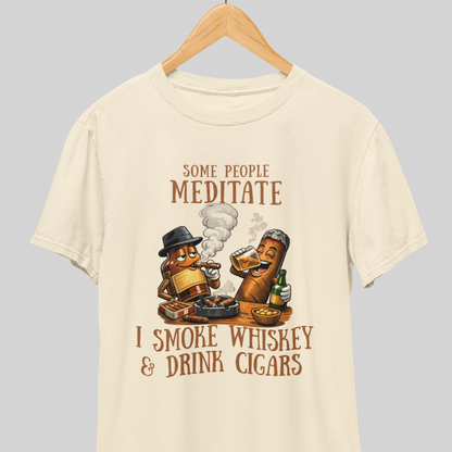 Some Meditate : Alcohol Therapy Tee
