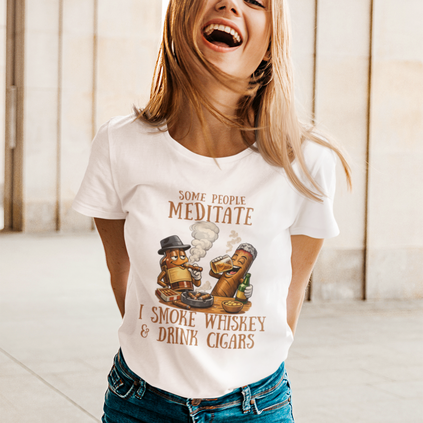 Some Meditate : Alcohol Therapy Tee