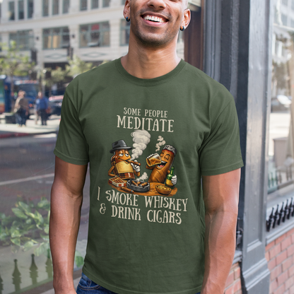 Some Meditate : Alcohol Therapy Tee