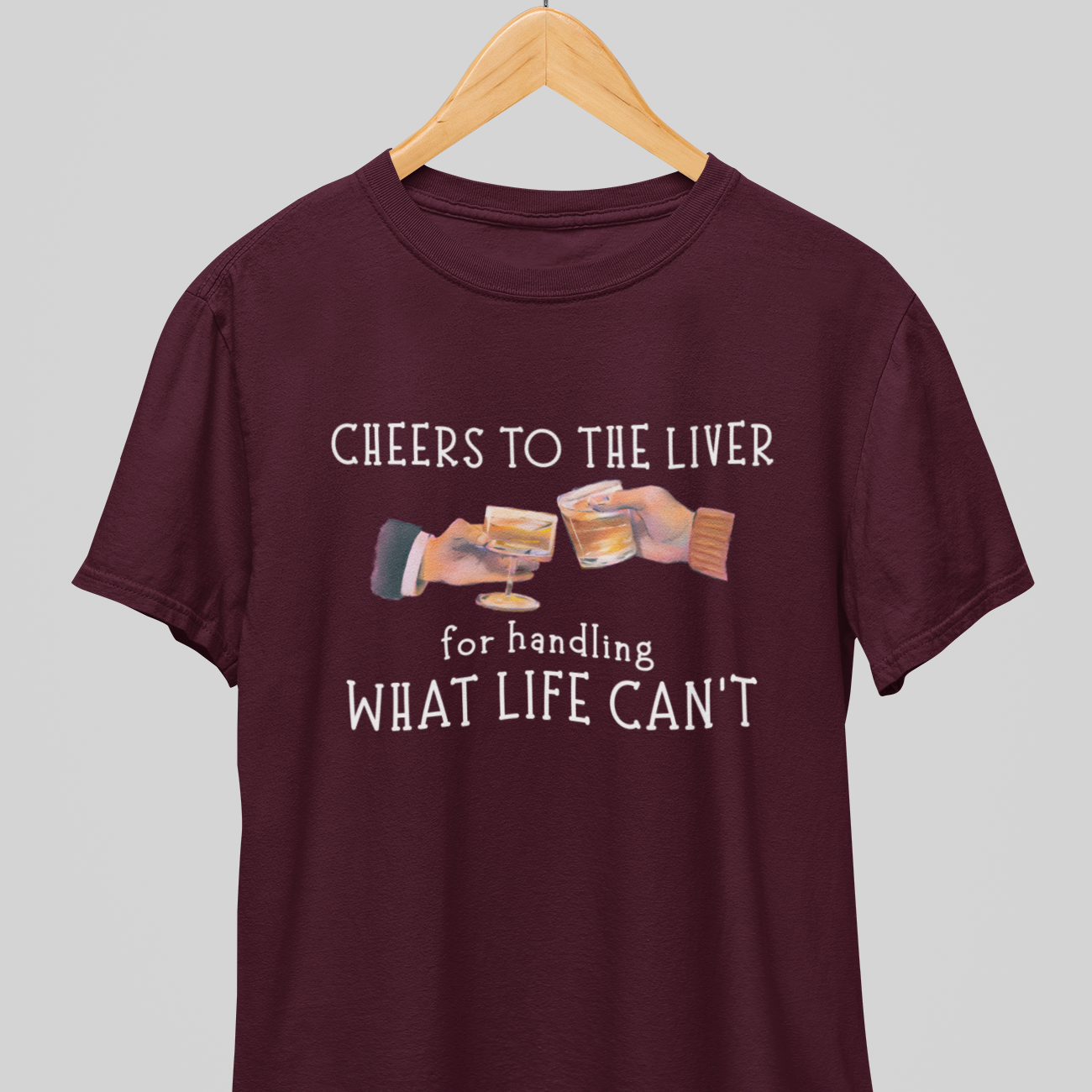 Cheers to Liver : Wisdom tee